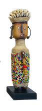 Load image into Gallery viewer, Multi-Colored Beaded Namji Doll (select size to see price)
