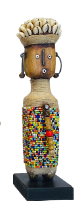 Multi-Colored Beaded Namji Doll (select size to see price)