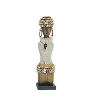 Load image into Gallery viewer, Pewter Beaded Namji Doll
